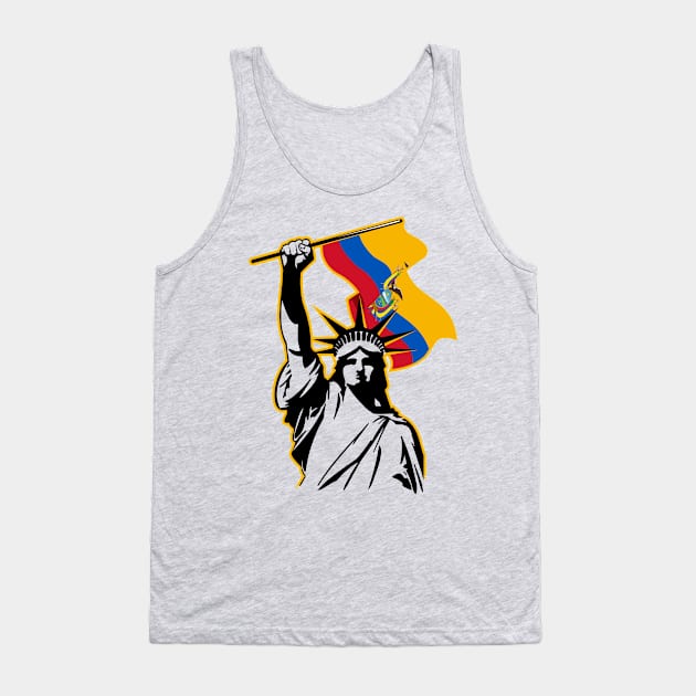 ECUADORIAN-AMERICAN LIB Tank Top by LILNAYSHUNZ